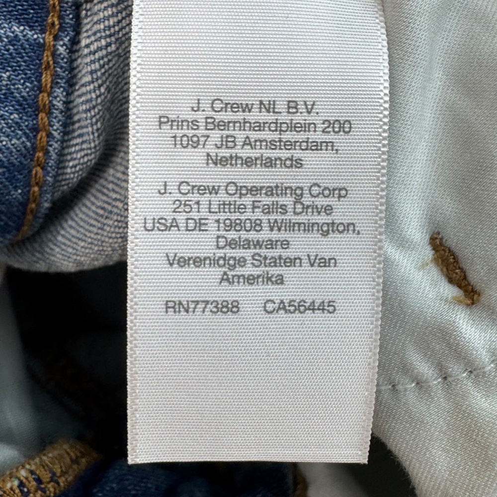 Madewell Womens Mid-Rise Perfect Vintage Ainsdale Wash Jeans Knee-Rip Plus 24W - Picture 8 of 16